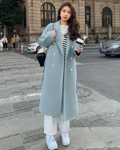 NADIANA - TRENCH EN LAINE