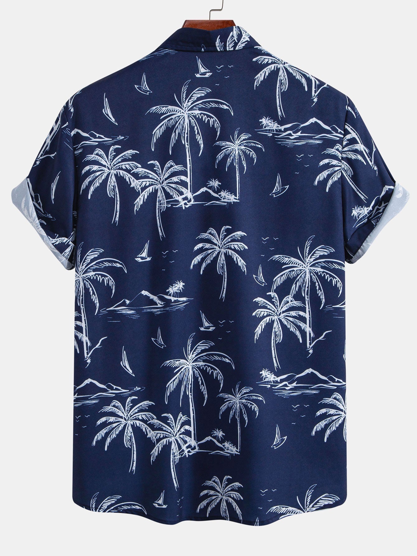 Ensemble Tropical : Chemise Palmiers & Short de Bain à Cordon