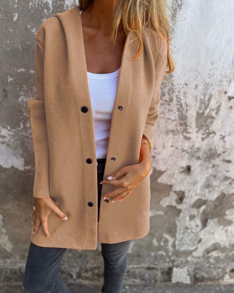 NORA - VESTE À CAPUCHE DÉCONTRACTÉE