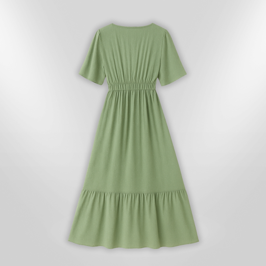 RENATA | robe à col en v