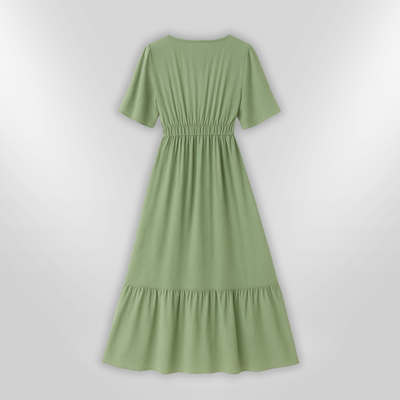RENATA | robe à col en v