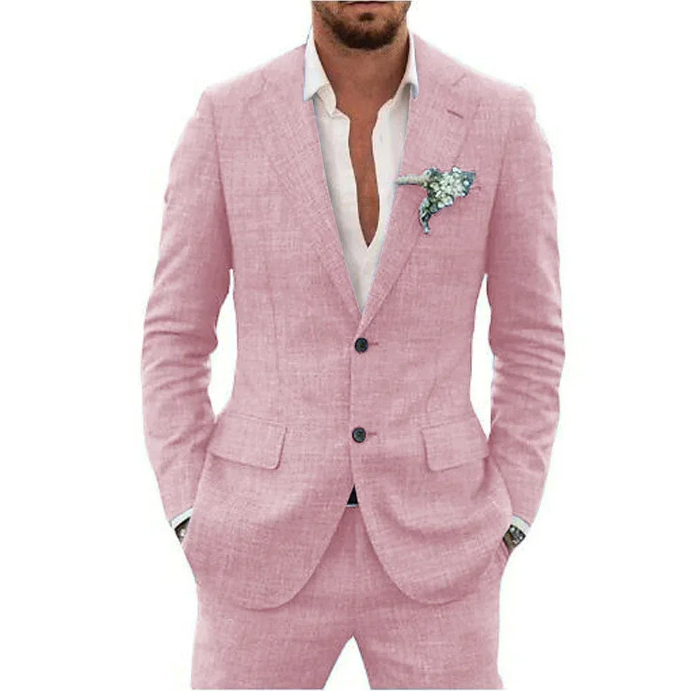 Declan - Costume en lin pour hommes