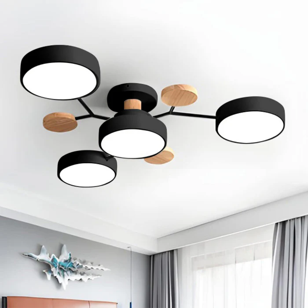 Clio - Lampe Plafond LED Ronde Moderne