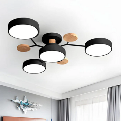 Clio - Lampe Plafond LED Ronde Moderne