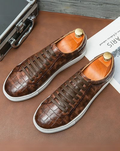 GALTIER - BASKETS BASSES EN CUIR