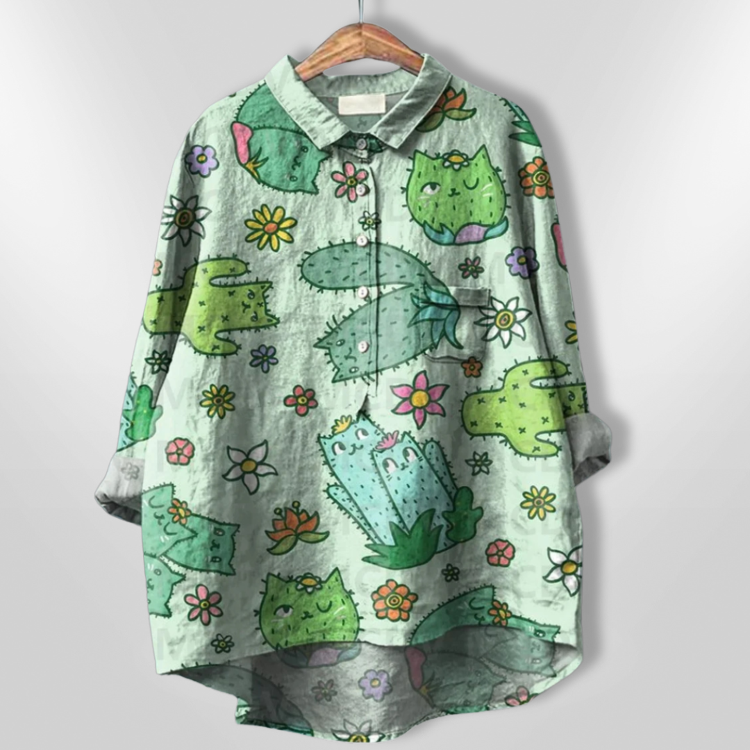 VIRGINIA | Chemise à fleurs