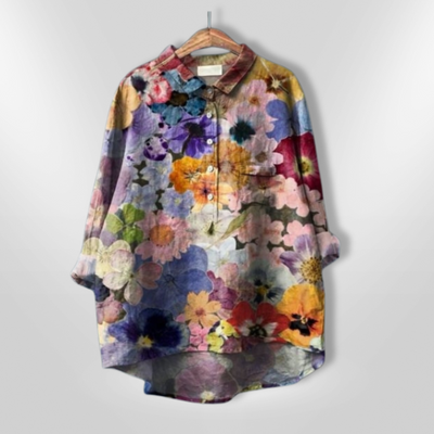 LILA | Chemisier à imprimé floral