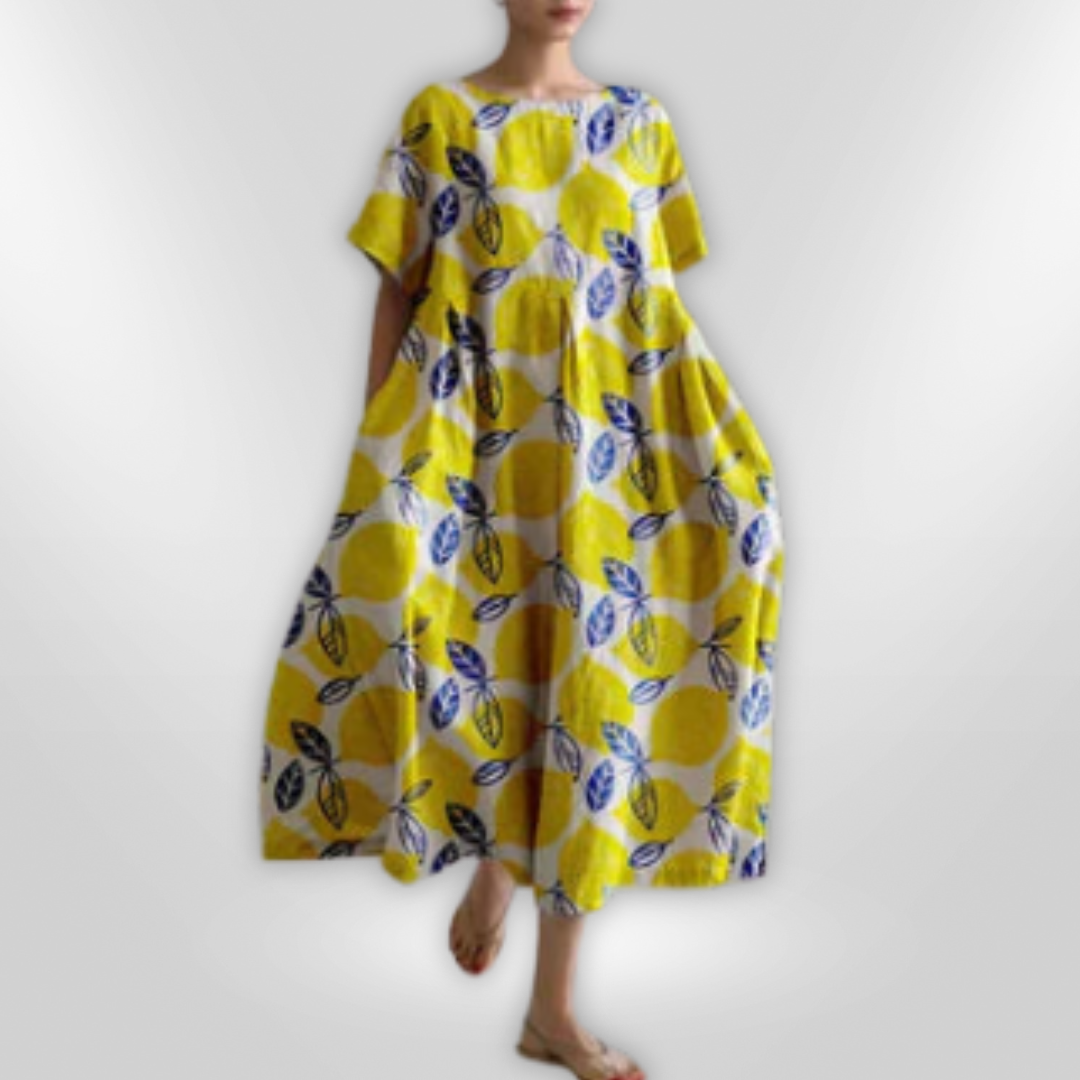 ZARA | robe à fleurs