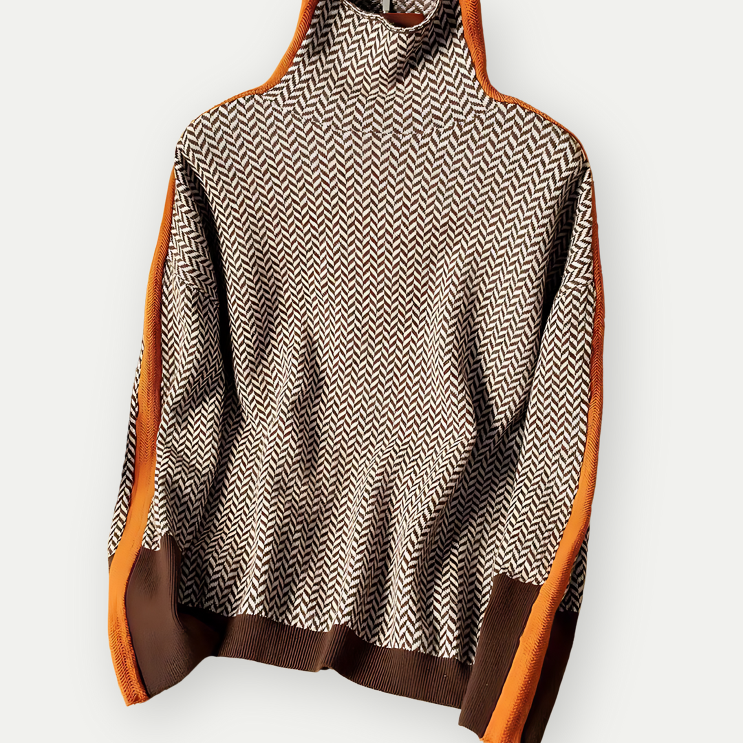 Jana™ - Pull à col roulé moderne et élégant