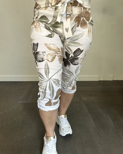 Pantalon Mode Imprimé Skinny Casual