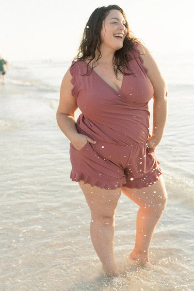 Anouk – Maillot de bain à volants avec soutien-gorge intégré