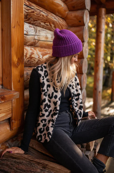 Élise™ | Stylish leopard spencer