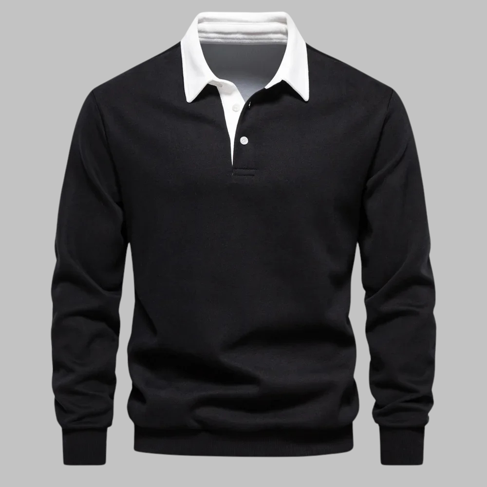 Andrew | Pull à col polo