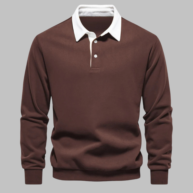 Andrew | Pull à col polo