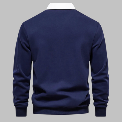 Andrew | Pull à col polo