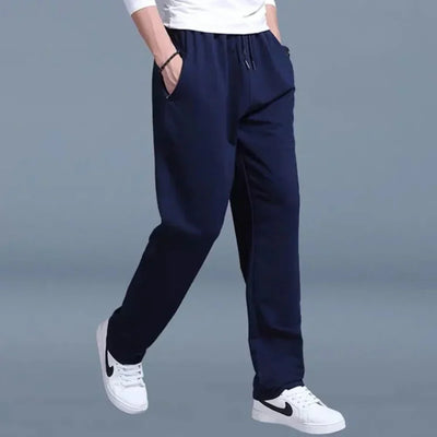 Pantalon de jogging homme – Coupe décontractée – Tissu respirant – Taille élastique