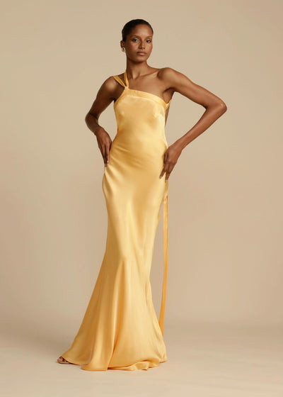 Morgane™ - Satin élégant robe