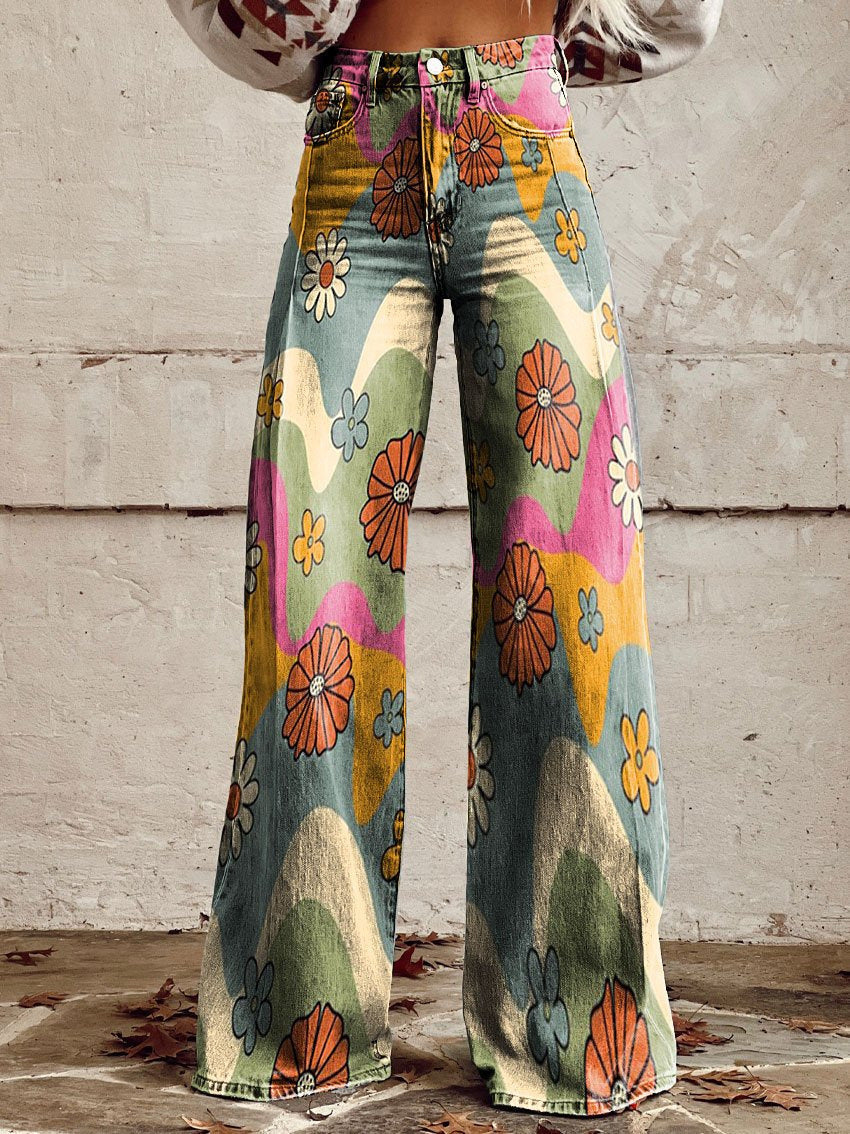 Rita | Pantalon flare pour femme | Jambes larges