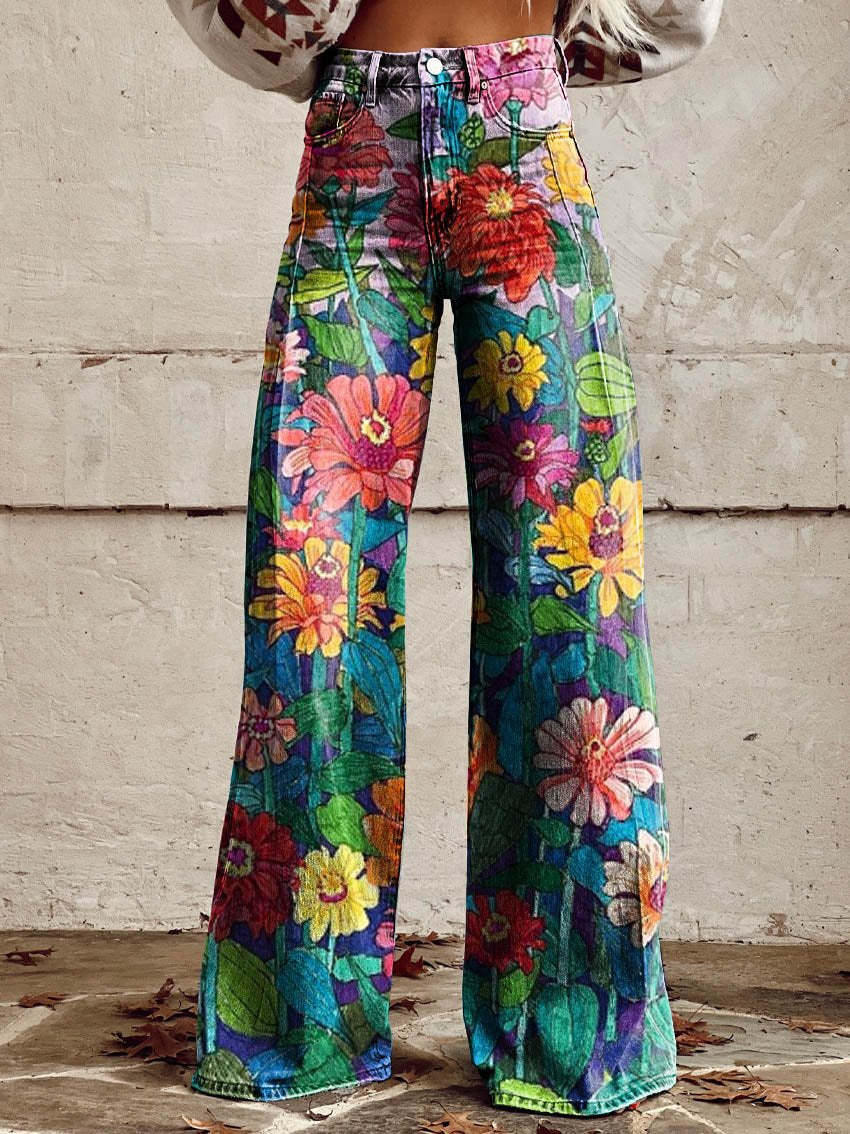 Rita | Pantalon flare pour femme | Jambes larges