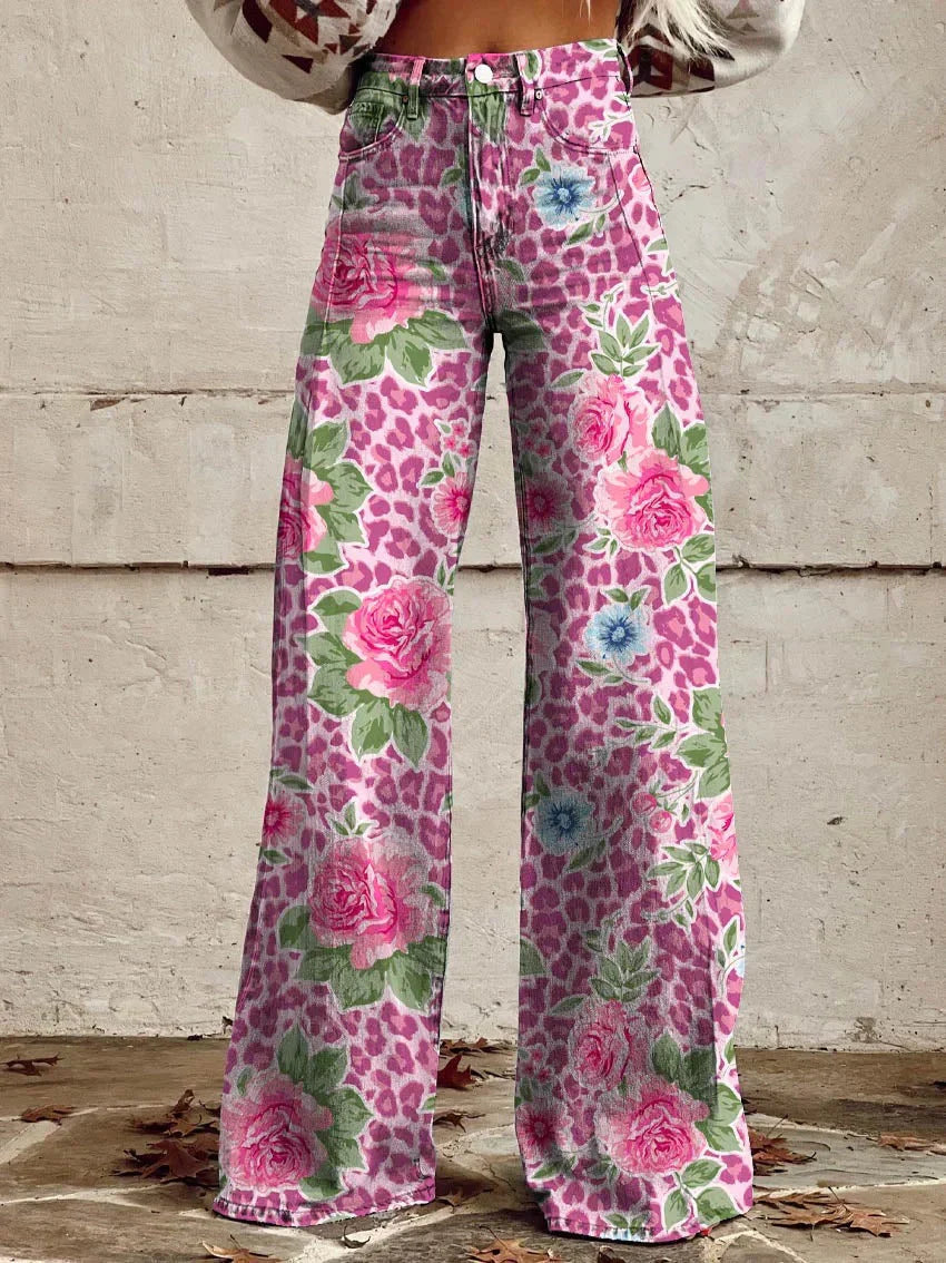 Rita | Pantalon flare pour femme | Jambes larges