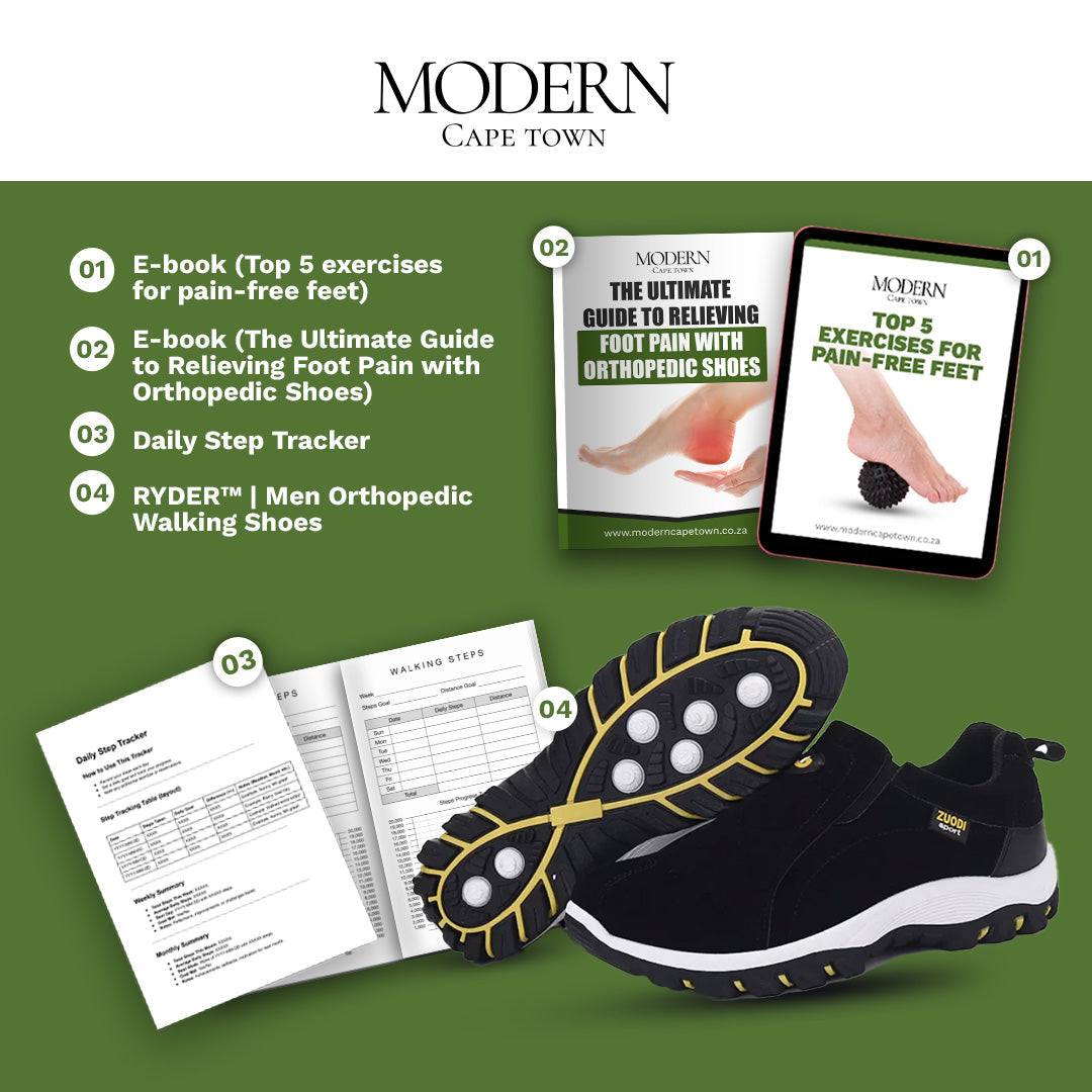RYDER™ | Men Orthopedic Walking Shoes + FREE E-books