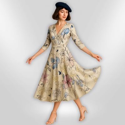 BEATRICE | Robe à Encolure en V