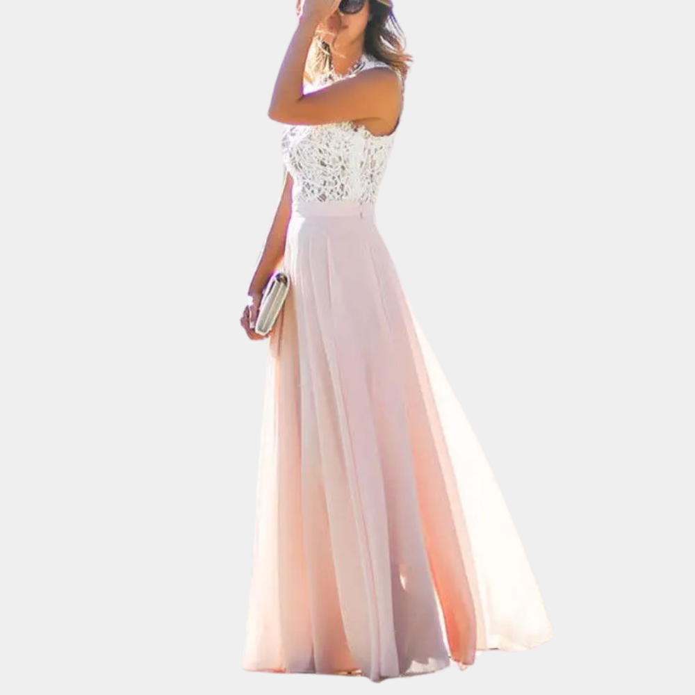 Thérèse | Robe De Soirée Dentelle Pour Femme | Maxi