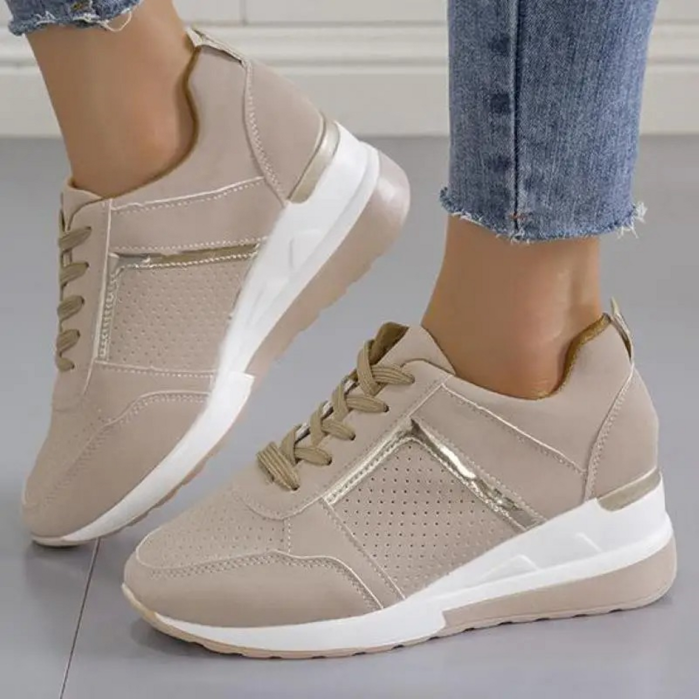 Mégane | Chaussure Confortable Pour Femme | Compensées