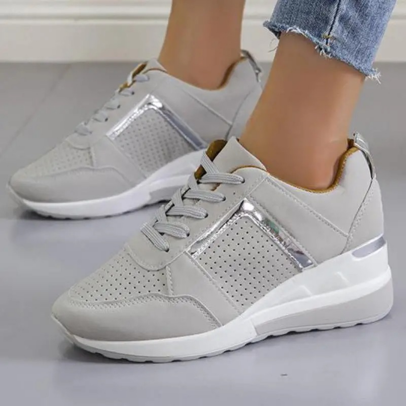 Mégane | Chaussure Confortable Pour Femme | Compensées