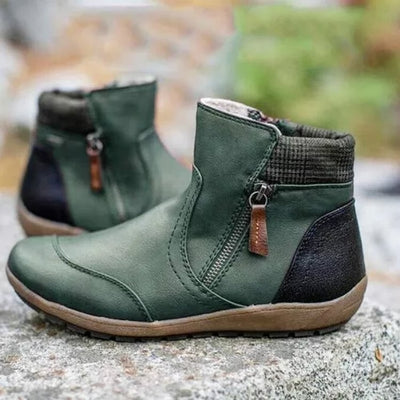 Bottines Confort Zip | Style Décontracté | Maintien Optimal