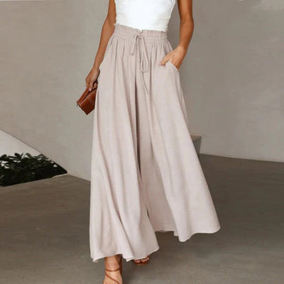 Emilie | Pantalon large femme | Eté