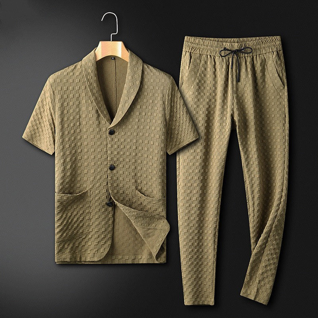 Bruno | Ensemble 2 Pièces Manches Courtes Pour Hommes