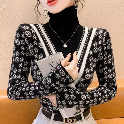 ELANY - Pull d'hiver tricoté à la mode pour les femmes