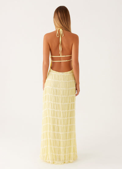 Kimberly™ | Robe halter dos nu