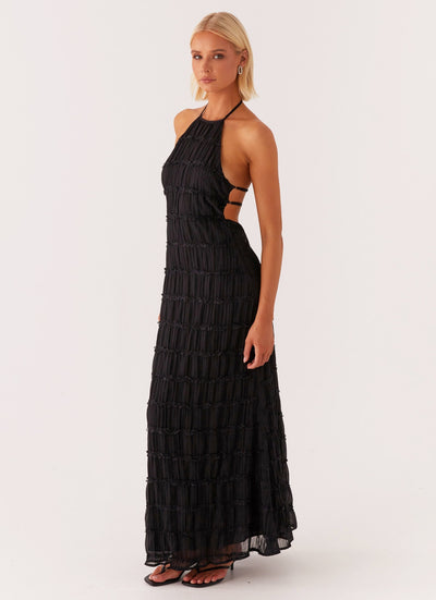 Kimberly™ | Robe halter dos nu