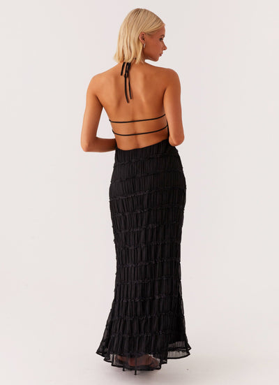 Kimberly™ | Robe halter dos nu