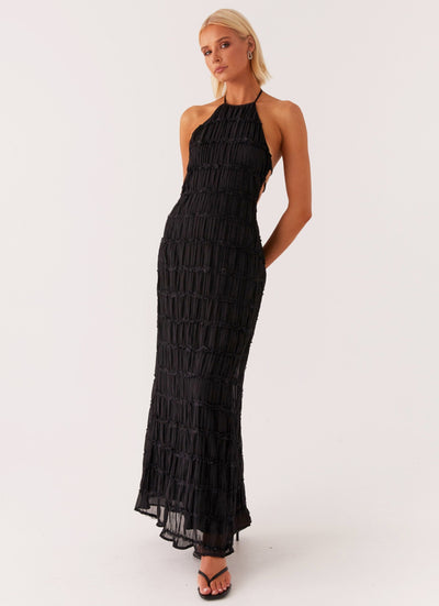 Kimberly™ | Robe halter dos nu
