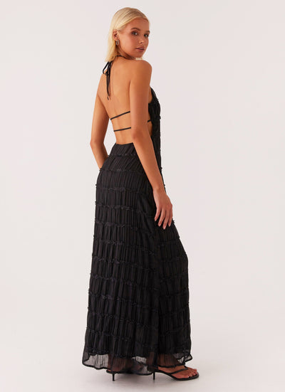 Kimberly™ | Robe halter dos nu