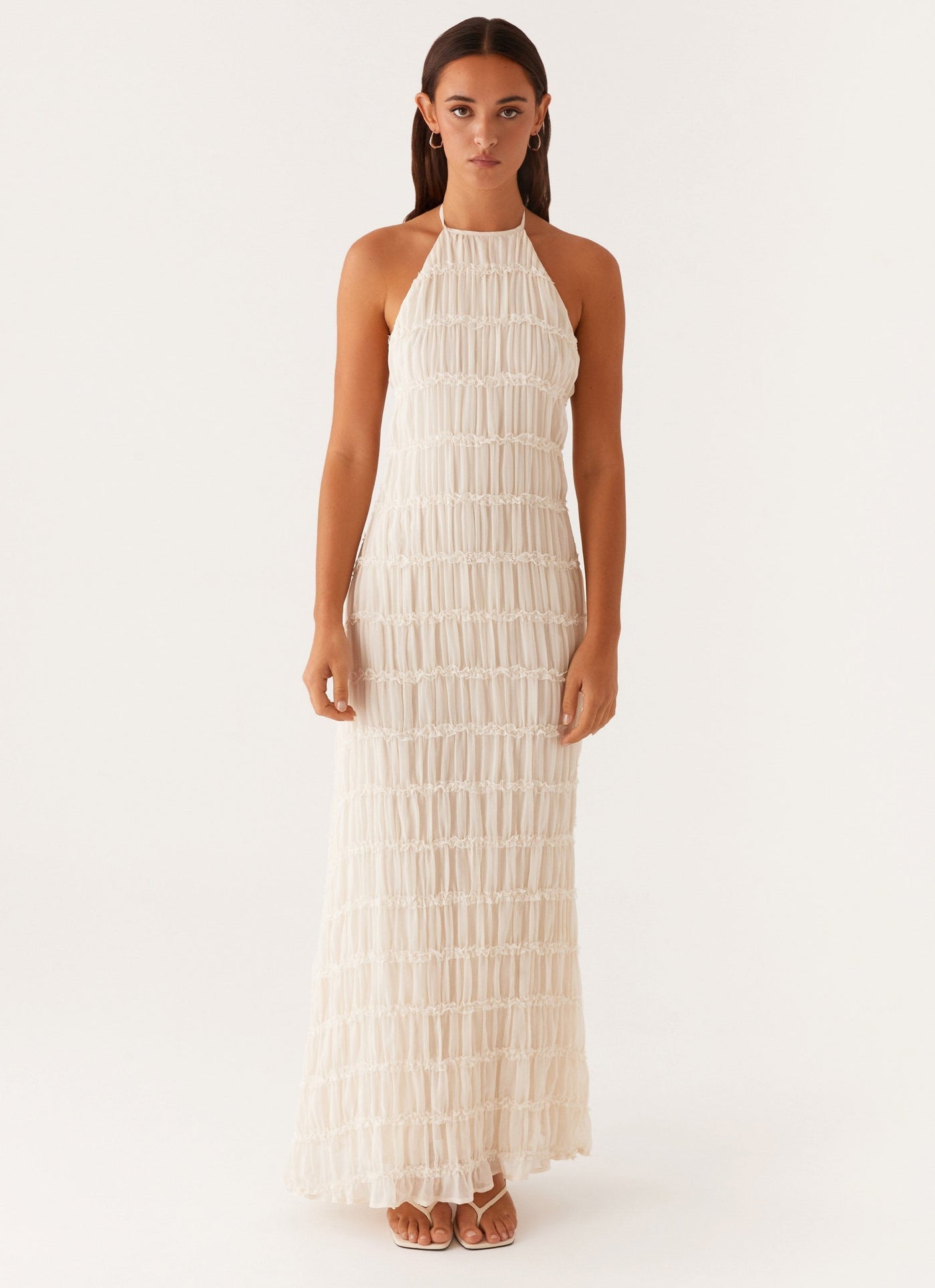 Kimberly™ | Robe halter dos nu