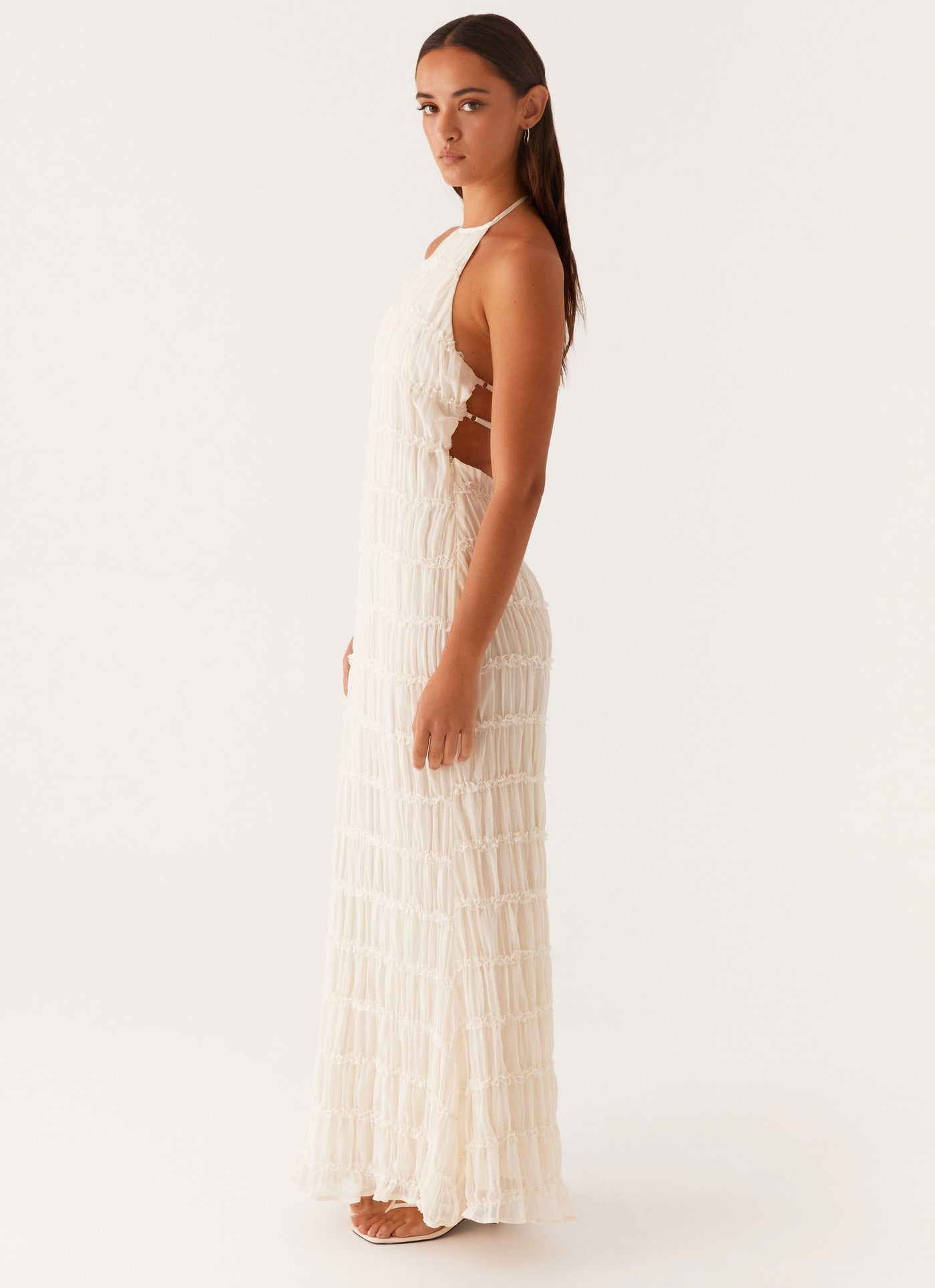 Kimberly™ | Robe halter dos nu