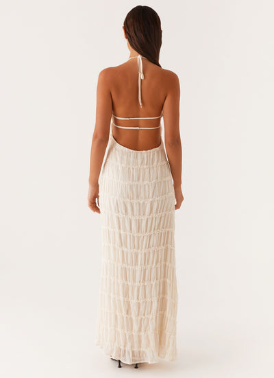 Kimberly™ | Robe halter dos nu