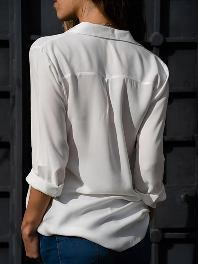 Chemise Fluide | Boutonnée Classique | Esprit Chic