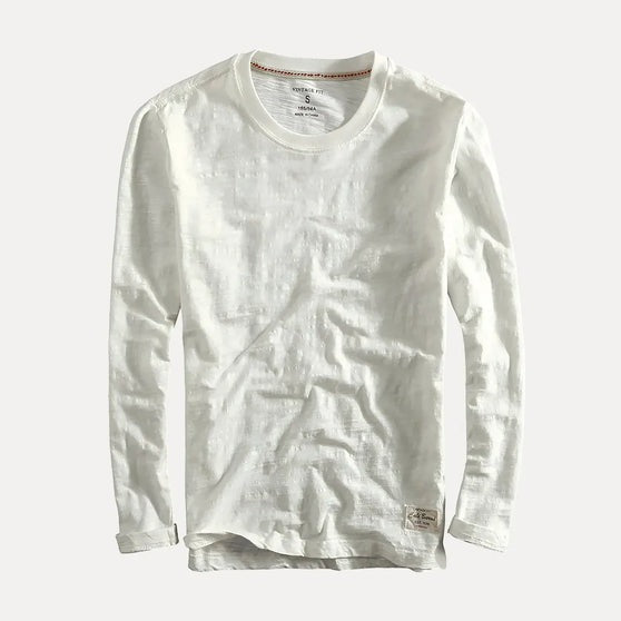 T-shirt à manches longues en coton