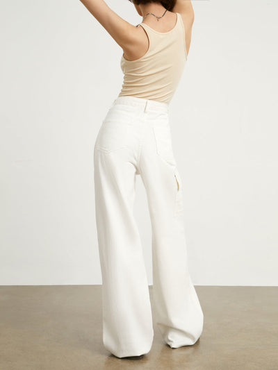Mina | Jean large en denim
