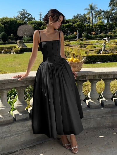 Robe longue fluide Frenchy