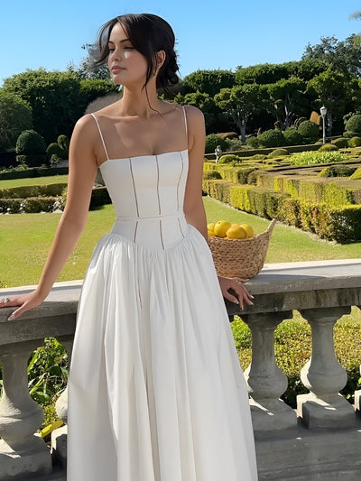 Robe longue fluide Frenchy