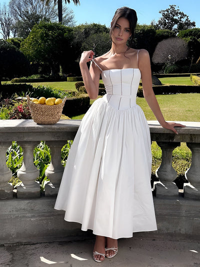 Robe longue fluide Frenchy
