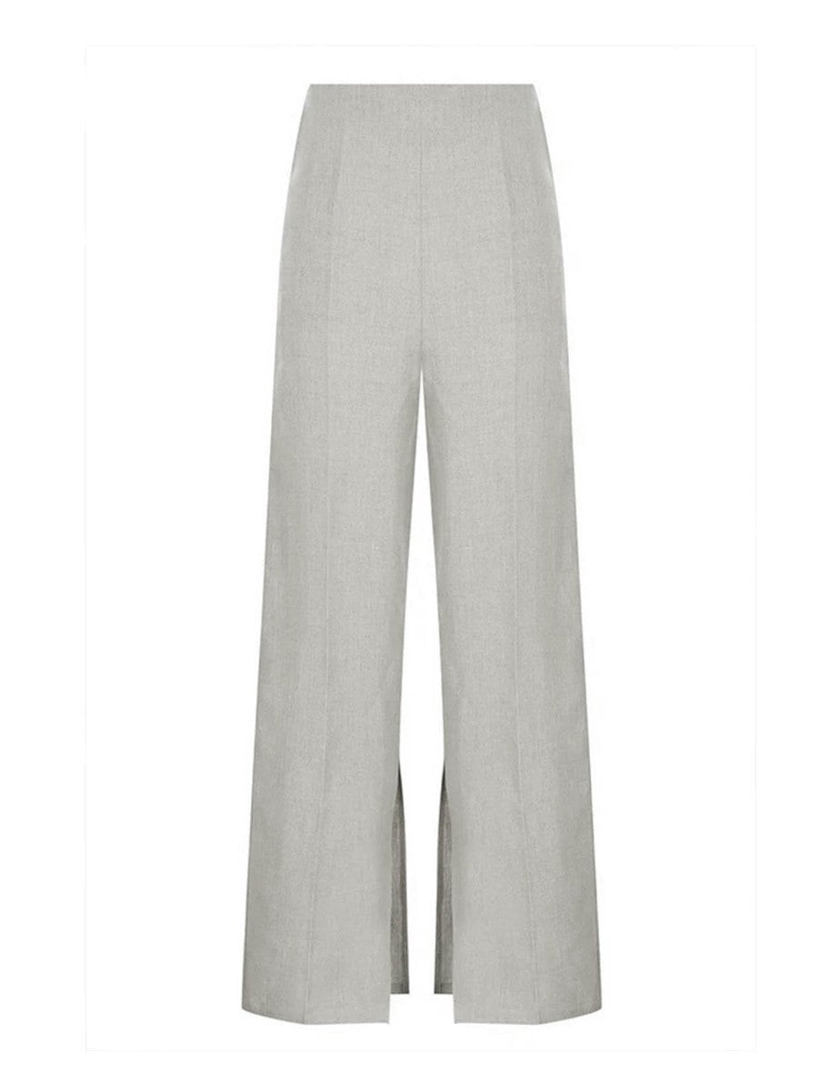 Ensemble pantalon sans manches à boutons fendus