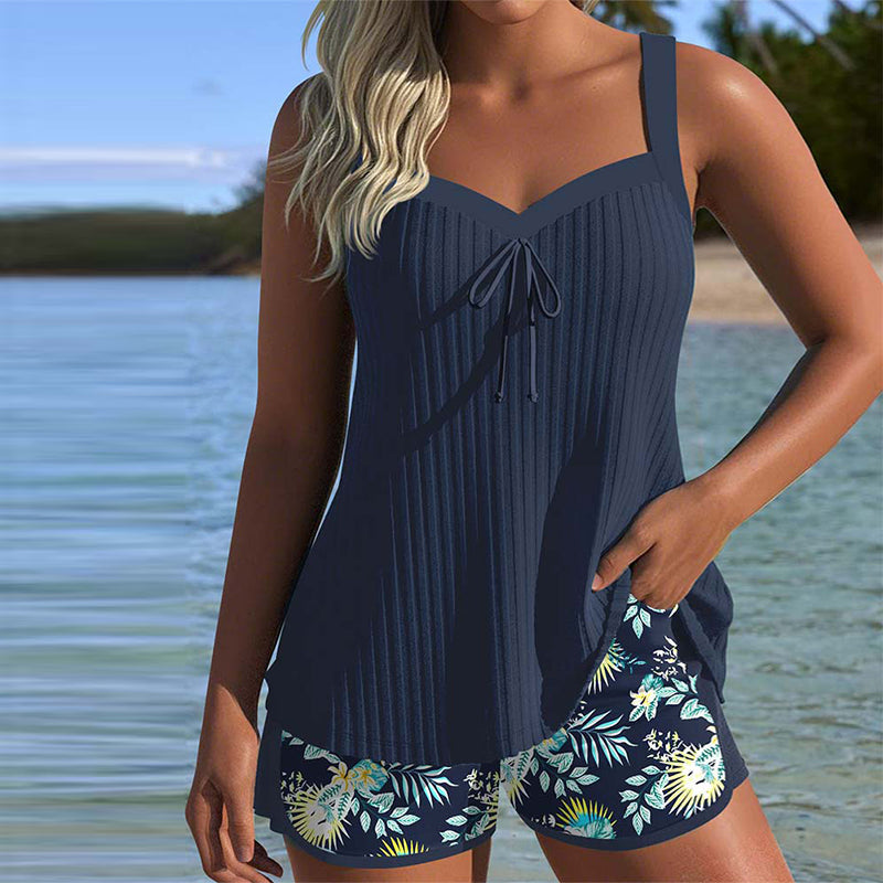 Clara | Ensemble Tankini à motifs floraux