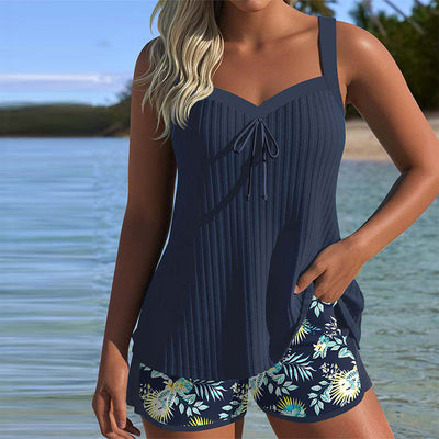 Clara | Ensemble Tankini à motifs floraux
